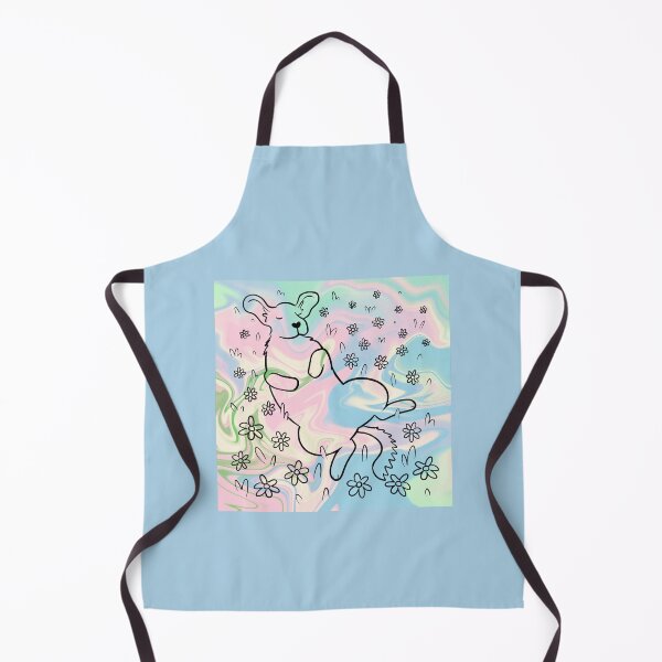 Item preview, Dog in the grass (swirl) designed and sold by EmmaChristieArt.