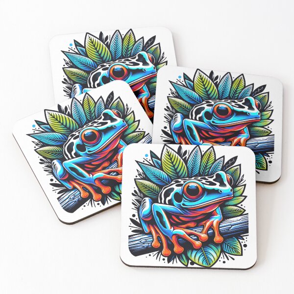 Item preview, Azureus Dart Frog: Tiny, Toxic, Trendy designed and sold by 0dirtyrice0.