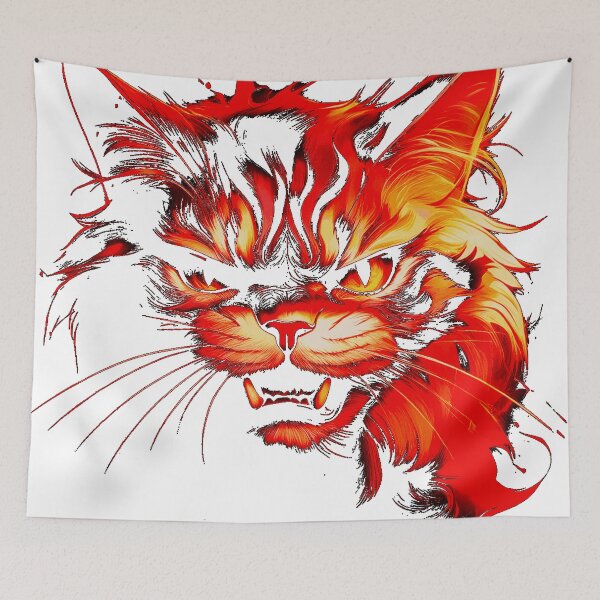 Item preview, Angry cat designed and sold by Martika7.