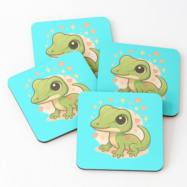 Item preview, Kawaii Baby Lizard – chibi mascot designed and sold by Meiersbeste.