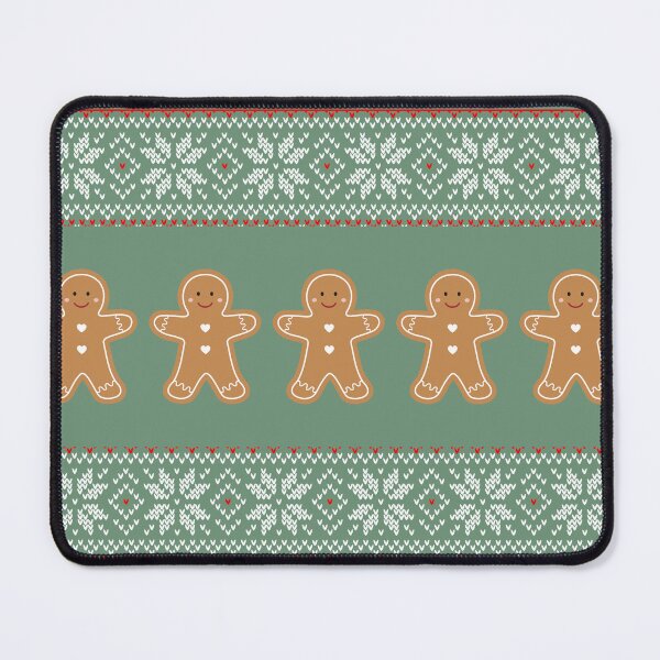Item preview, Gingerbread Ugly Christmas Sweater Pattern designed and sold by CatchallDesign.