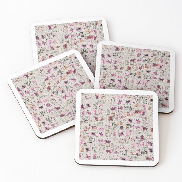 Item preview, Bug Specimens in Purple Black and Brown on White designed and sold by MaryCyn.