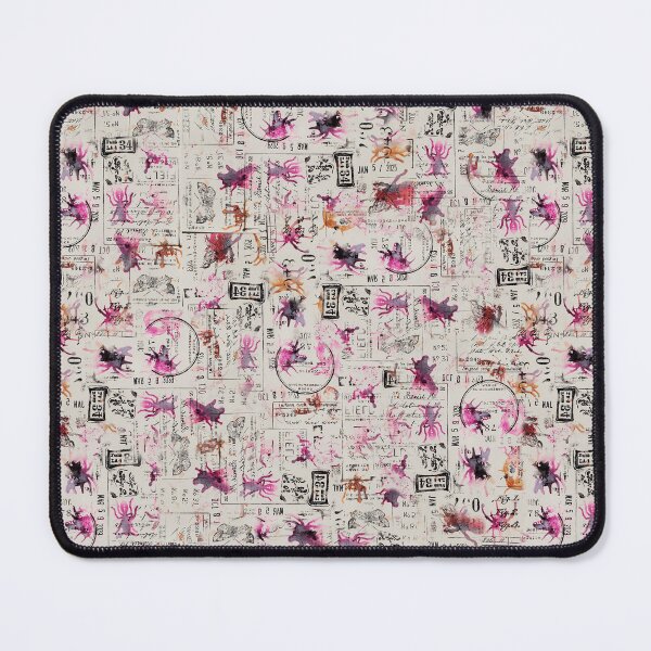 Item preview, Bug Specimens in Purple Black and Brown on White designed and sold by MaryCyn.