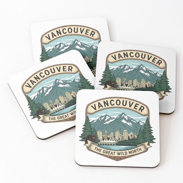 Item preview, A Rugged Pacific Northwest Patch: A Collectible Vancouver Badge designed and sold by Digital Dreams Arts.