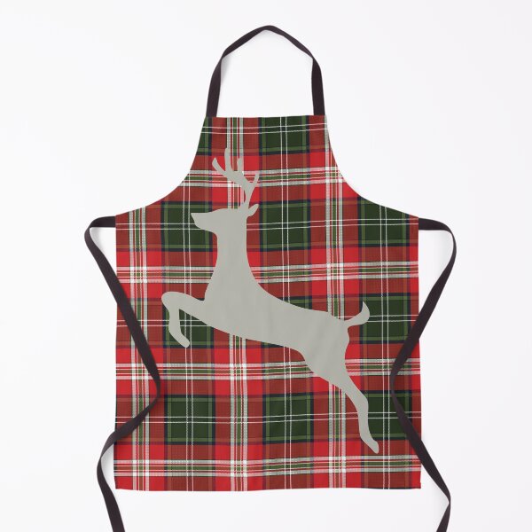 Item preview, Plaid Reindeer Christmas Pattern designed and sold by CatchallDesign.