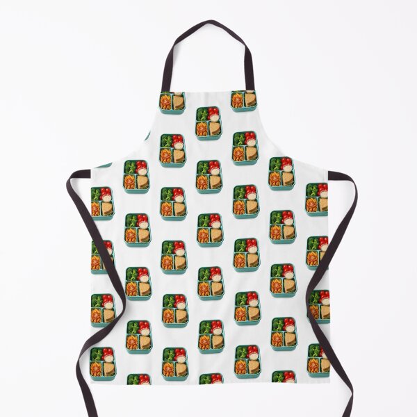 Item preview, Lunchbox with broccoli, tomatoes, pasta, sandwich, and dip, isolated, AI generated designed and sold by dvoevnore.