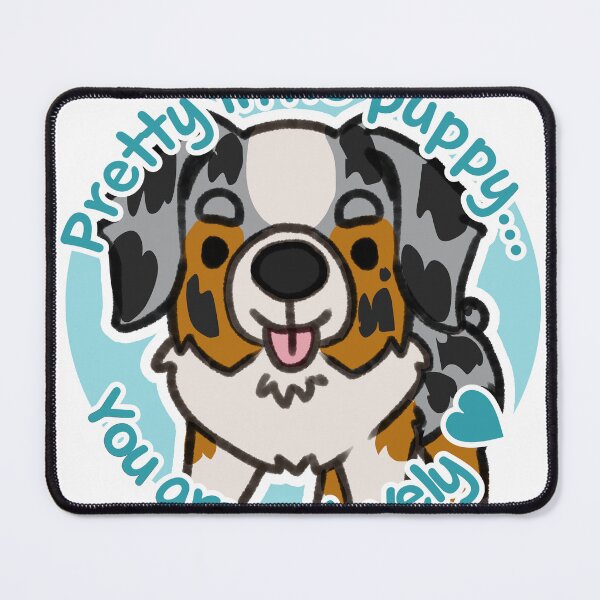 Item preview, Pretty Blue Merle Aussie Blue designed and sold by eto's art.