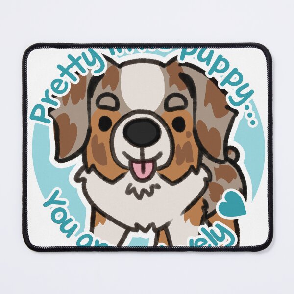 Item preview, Pretty Red Merle Aussie Blue designed and sold by eto's art.
