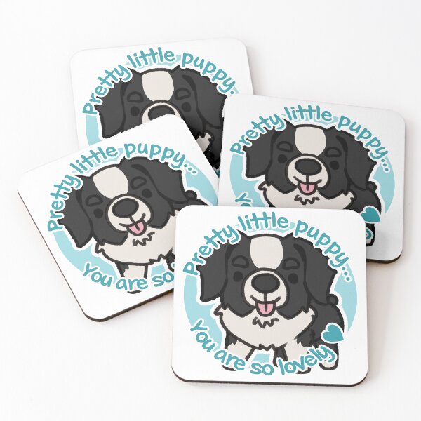 Item preview, Pretty Black and White Aussie Blue designed and sold by eto's art.