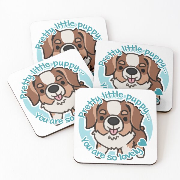 Item preview, Pretty Chocolate and Tan Aussie Blue designed and sold by eto's art.