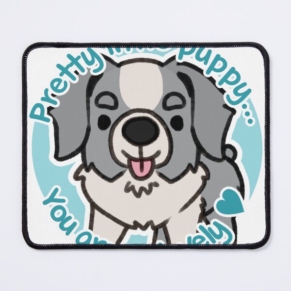 Item preview, Pretty Silver Aussie Blue designed and sold by eto's art.