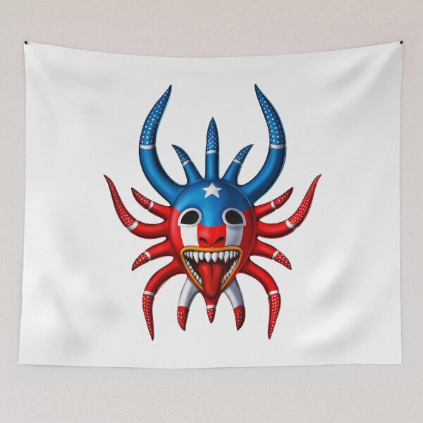 Item preview, Puerto Rican Vejigante Mask designed and sold by underheaven.