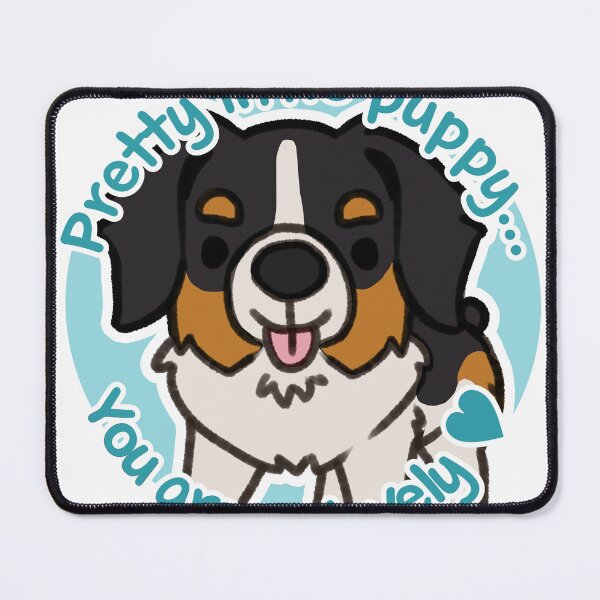 Item preview, Pretty Tri-color Aussie Blue designed and sold by eto's art.