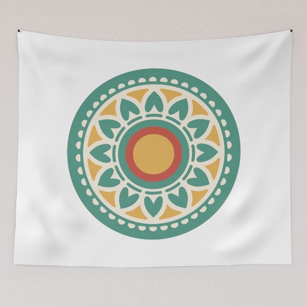 Item preview, Korean Lotus Dancheong designed and sold by pick-o-print.