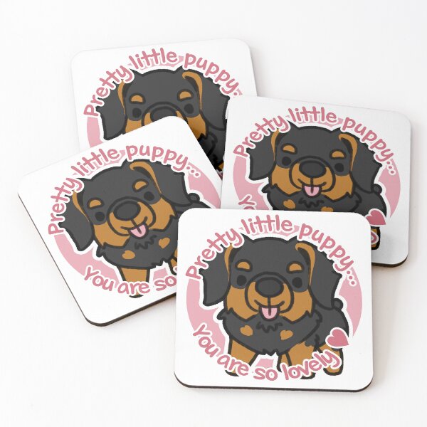 Item preview, Pretty Black and Tan Aussie Pink designed and sold by eto's art.