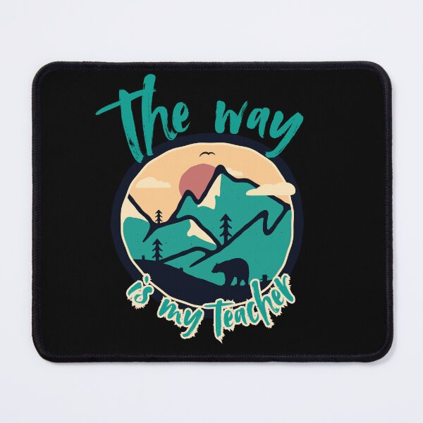 Item preview, The way is my teacher designed and sold by Silvernuit.