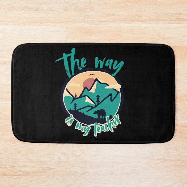 Item preview, The way is my teacher designed and sold by Silvernuit.