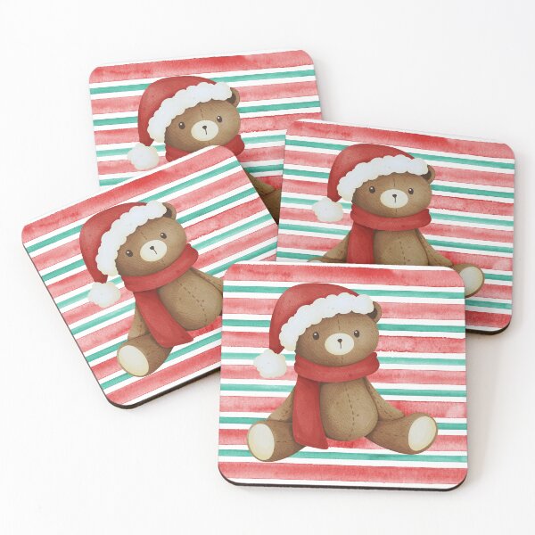 Item preview, Santa Bear Christmas Illustration designed and sold by CatchallDesign.
