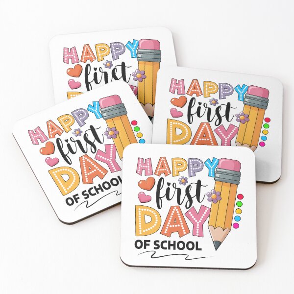 Item preview, Happy First Day of School designed and sold by HasHs.