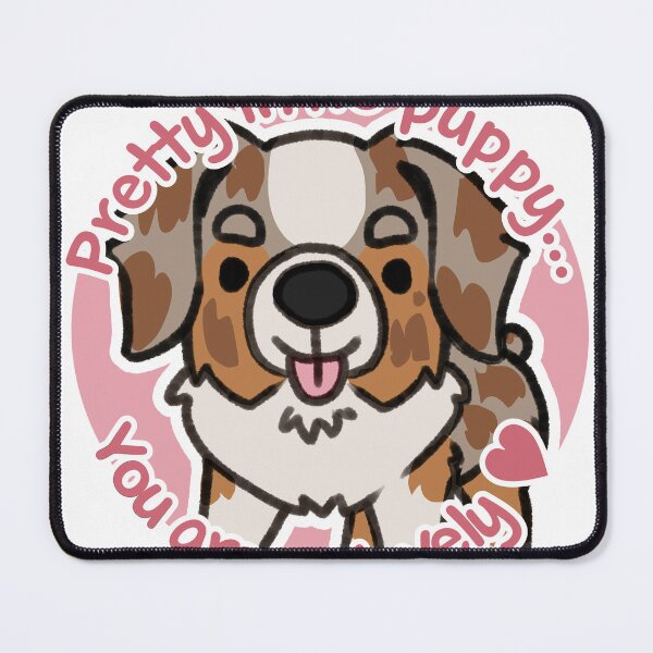 Item preview, Pretty Red Merle Aussie Pink designed and sold by eto's art.