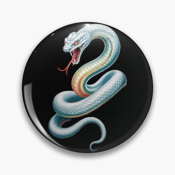 Item preview, Snake with red eyes designed and sold by KusyArt.