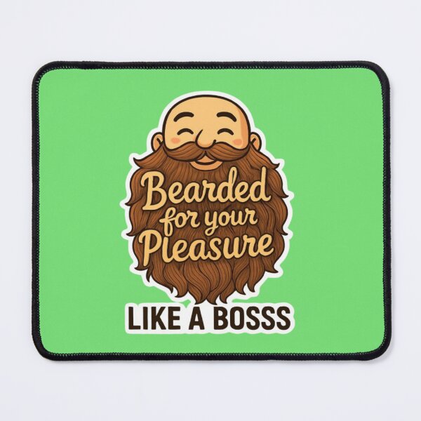 Item preview, Funny Cartoon Bearded Man Illustration with Slogan designed and sold by My-Hoodies.