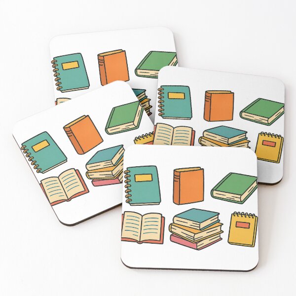 Item preview, Hand-drawn school books isolated on transparent background, back to school, AI generated designed and sold by dvoevnore.