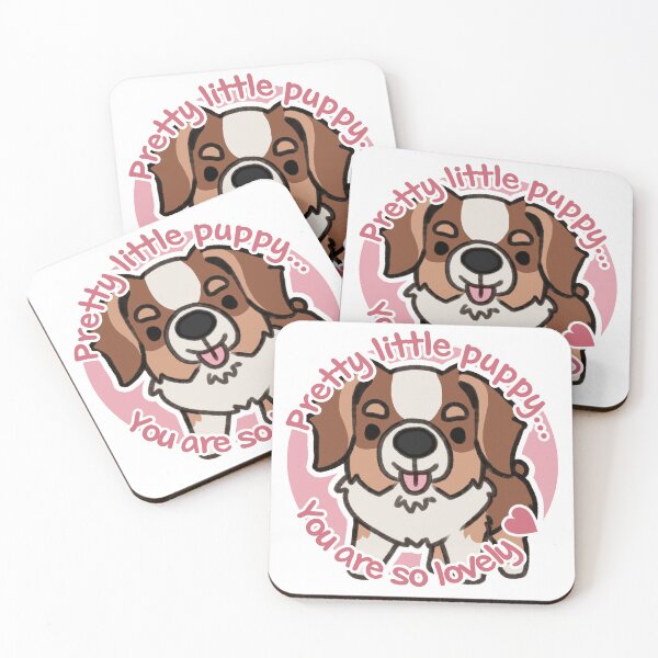 Item preview, Pretty Chocolate and Tan Aussie Pink designed and sold by eto's art.