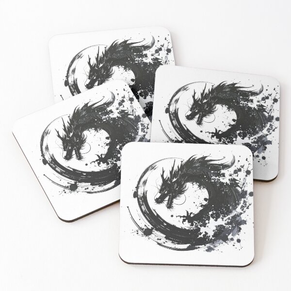 Item preview, Abstract Dragon Circle Color Blobs designed and sold by LiskoDesign.