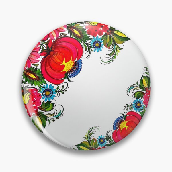 Item preview, Petrykivka flowers designed and sold by LISOVAMAVKA.
