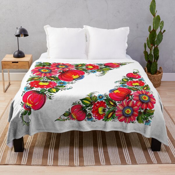 Item preview, Petrykivka flowers designed and sold by LISOVAMAVKA.
