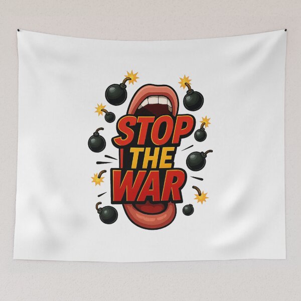Item preview, Stop the War V2 T-Shirt designed and sold by CeammiShop.