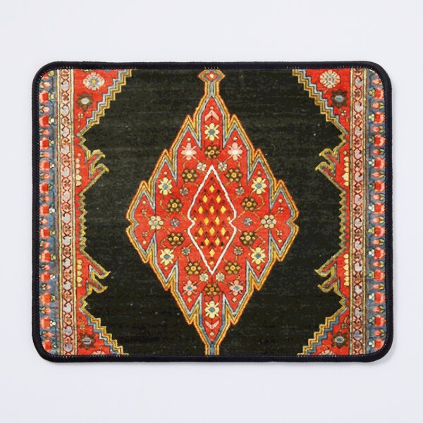 Item preview, Hamedan Antique Persian Rug Print designed and sold by Vicky Brago-Mitchell®.