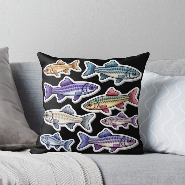Item preview, Funny colorful Zebrafish - fish lover designed and sold by DamioPolArt.