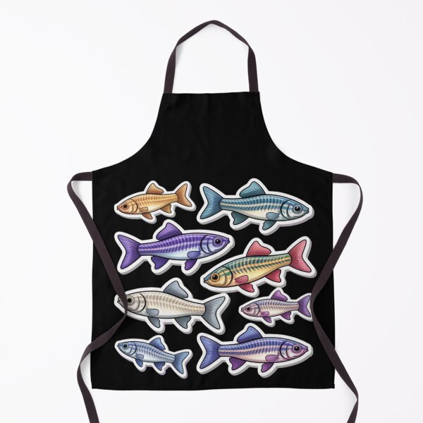 Item preview, Funny colorful Zebrafish - fish lover designed and sold by DamioPolArt.