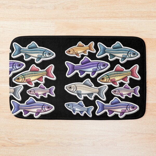 Item preview, Funny colorful Zebrafish - fish lover designed and sold by DamioPolArt.