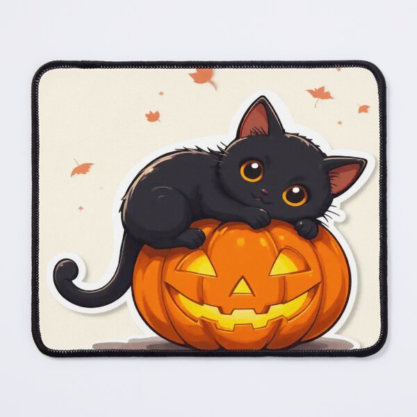 Item preview, Lindo gato de Halloween designed and sold by Bellou28.
