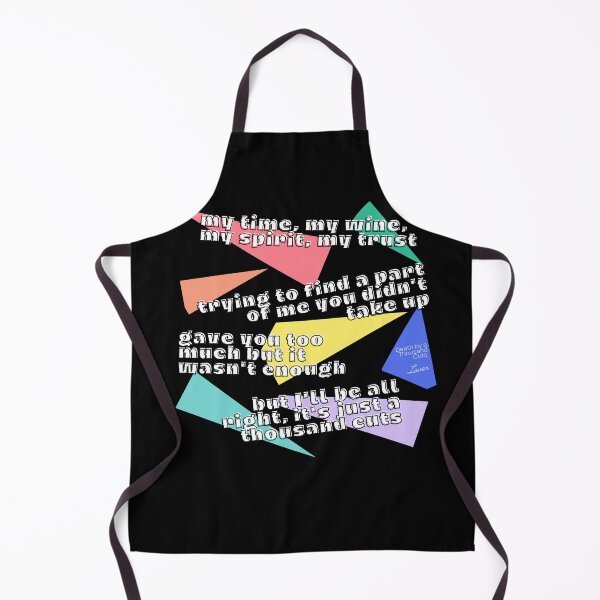 Item preview, Minimalist Lyric-Inspired Wall Art | Death By a 1,000 Cuts designed and sold by Parasocialite.