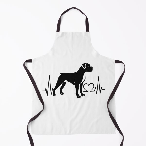 Item preview, Boxer Dog EKG Heartbeat Line – For Boxer Lovers designed and sold by GoodyPaws.