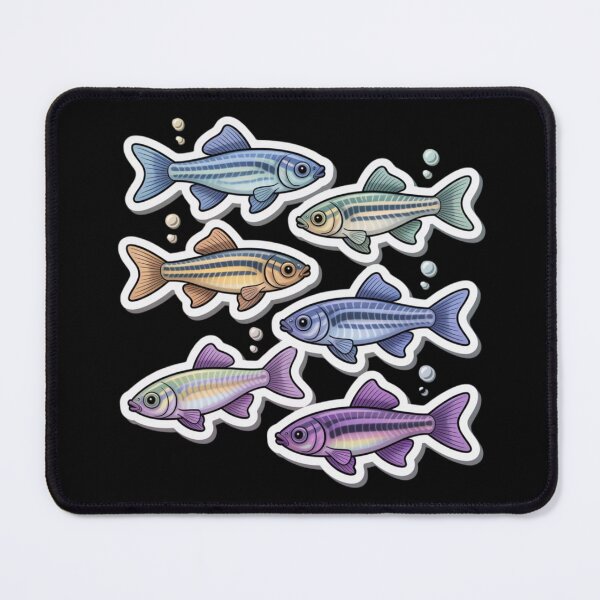 Item preview, Zebrafish - Funny fish lover designed and sold by DamioPolArt.