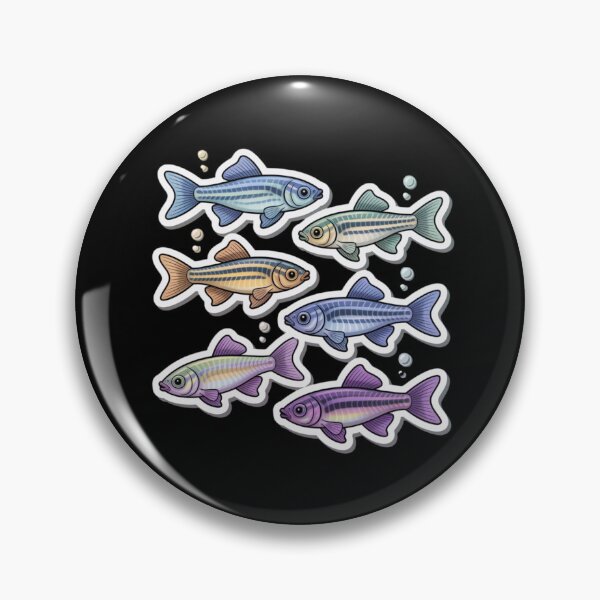 Item preview, Zebrafish - Funny fish lover designed and sold by DamioPolArt.