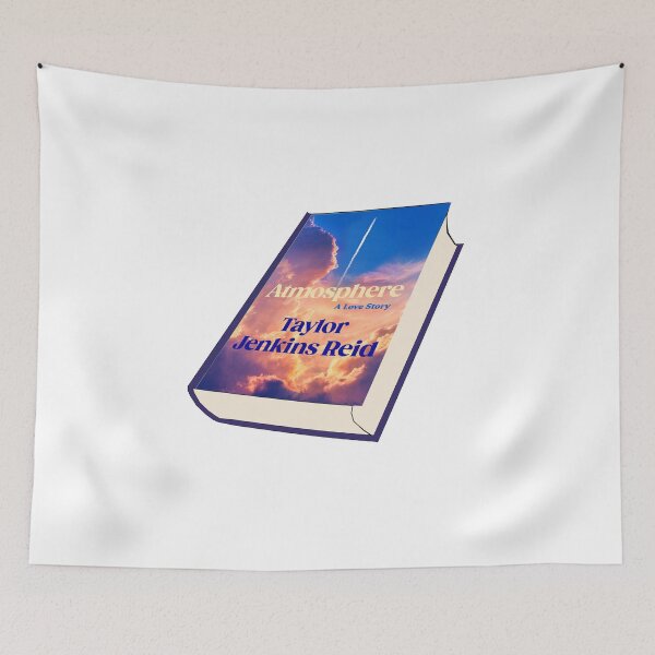 Item preview, Atmosphere Taylor Jenkins Reid Book Sticker designed and sold by baranskini.