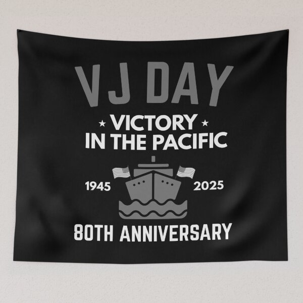 Item preview, VJ day 80th anniversary 2025 V J Day designed and sold by Minimalismat.