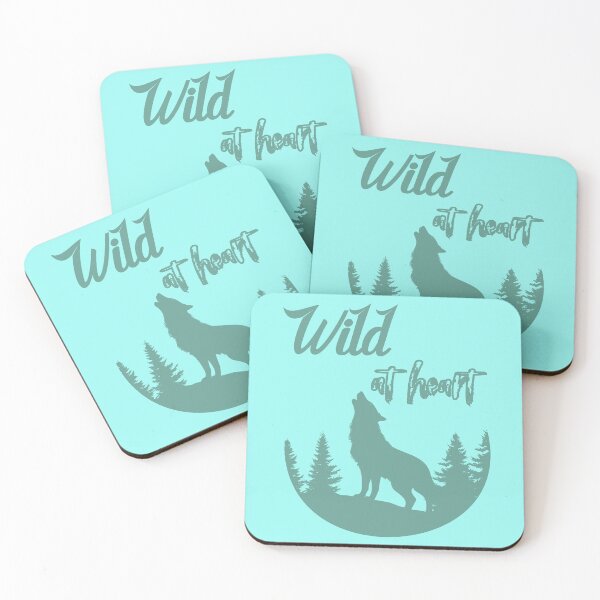Item preview, Wild at heart - turquoise designed and sold by Silvernuit.