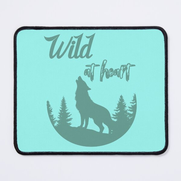 Item preview, Wild at heart - turquoise designed and sold by Silvernuit.