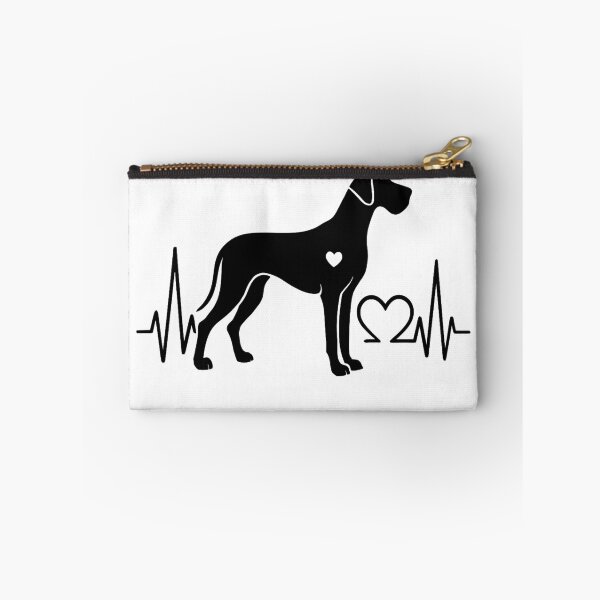 Item preview, Great Dane EKG Heartbeat Line – For Great Dane Lovers designed and sold by GoodyPaws.