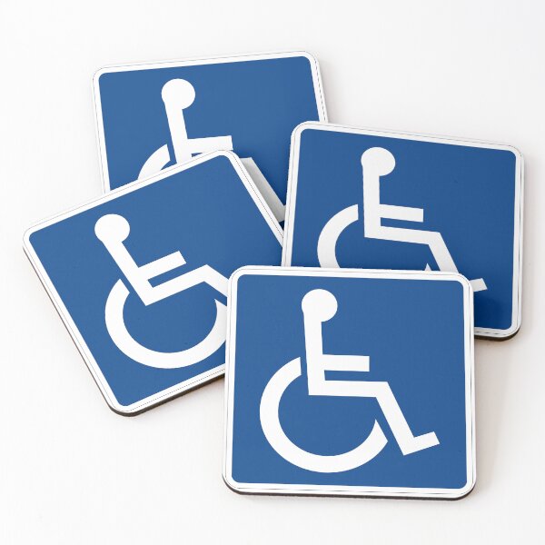 Item preview, Handicapped Accessible Wheelchair Sign  designed and sold by Popular-Gifts.