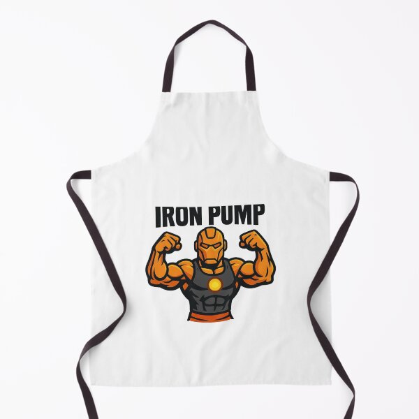 Item preview, Iron Pump – Muscular Robot Gym Artwork designed and sold by Enea Kelo.