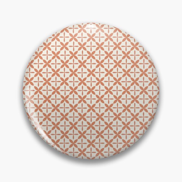 Item preview, Japanese Pattern Cross Flower 1 – Symbol of Good Luck and Long Life designed and sold by ideakokodesign.
