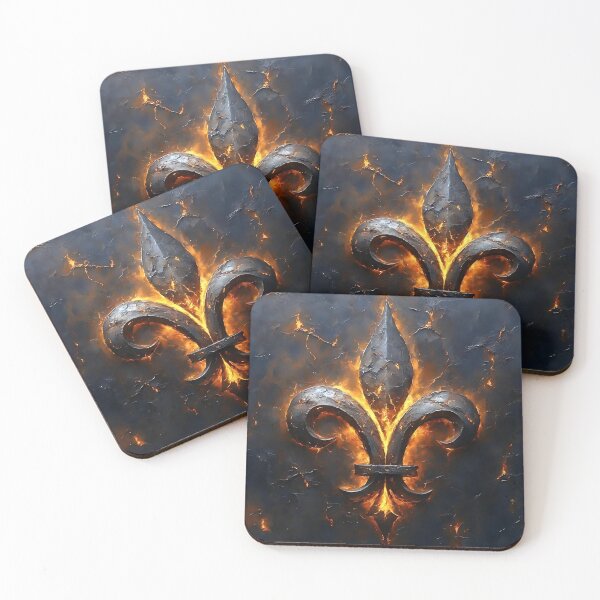 Item preview, Fleur de lis: Fire designed and sold by muskitt.
